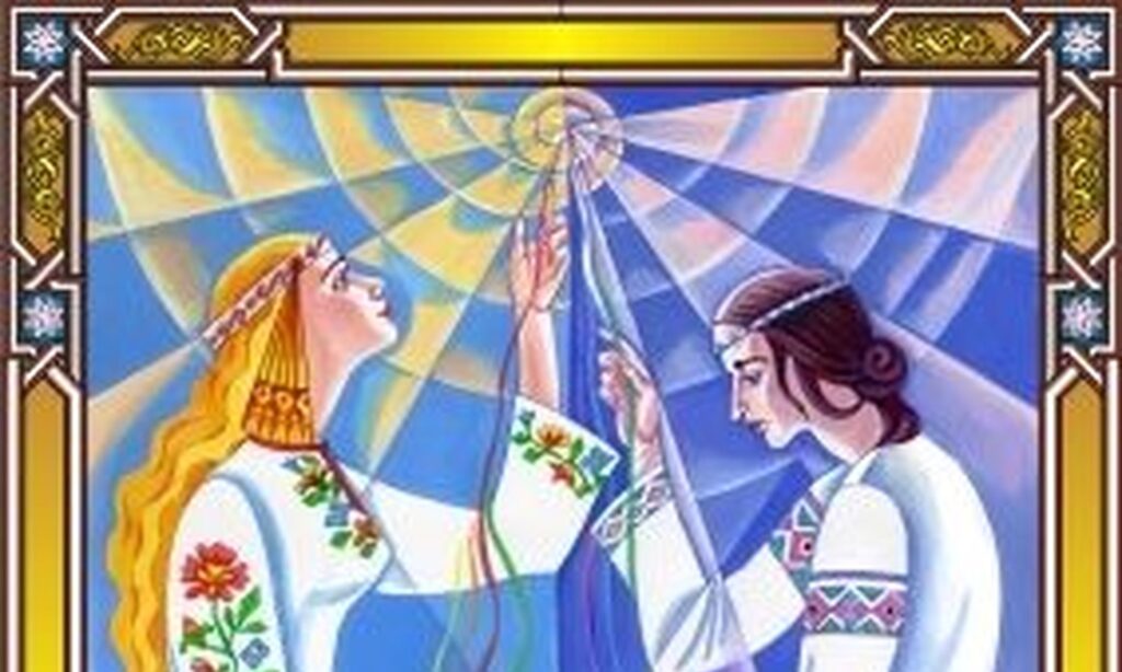 Доля и Недоля славянская мифология богини судьбы прядущие нить жизни