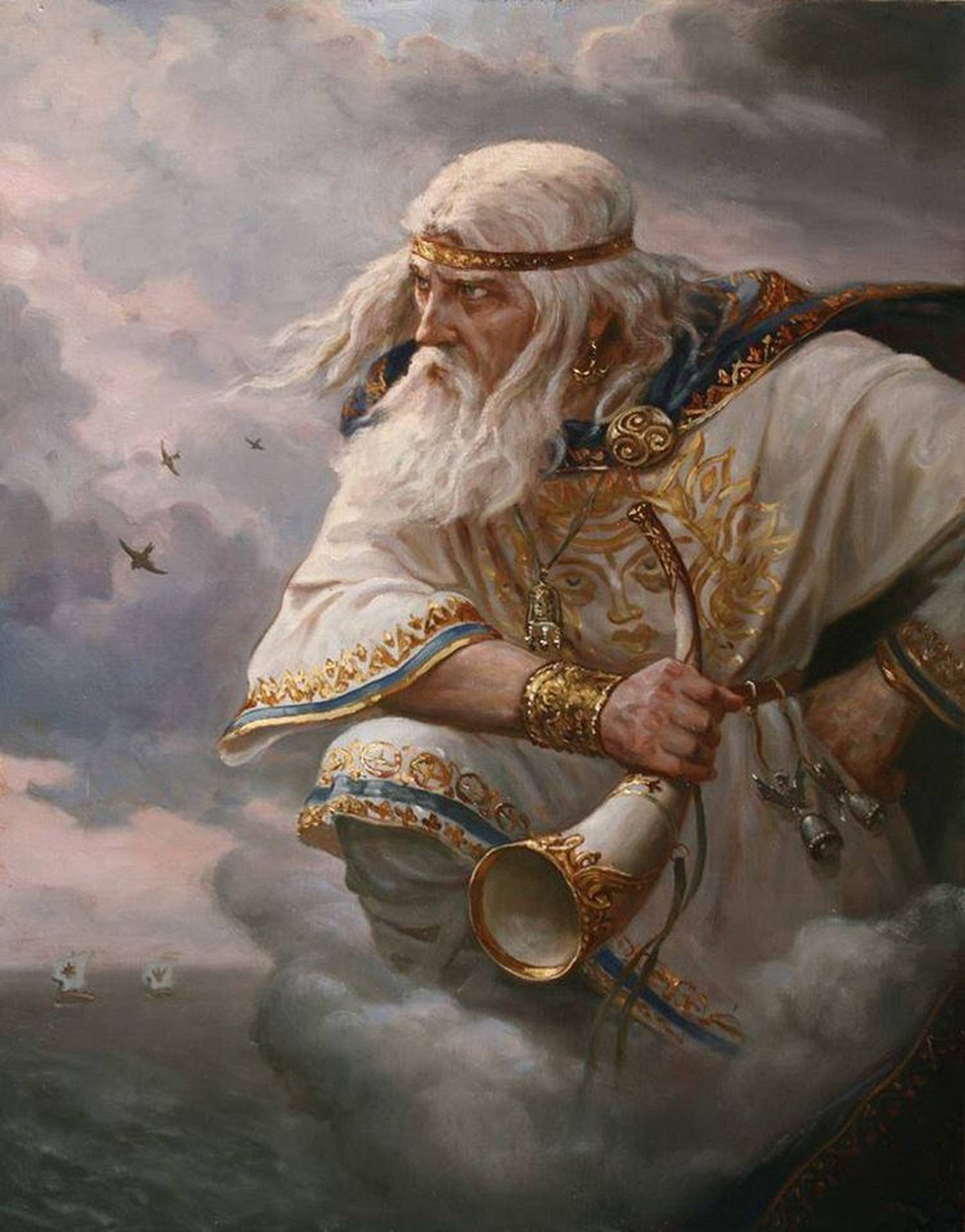 Стрибог — бог ветра и зимних бурь у славян