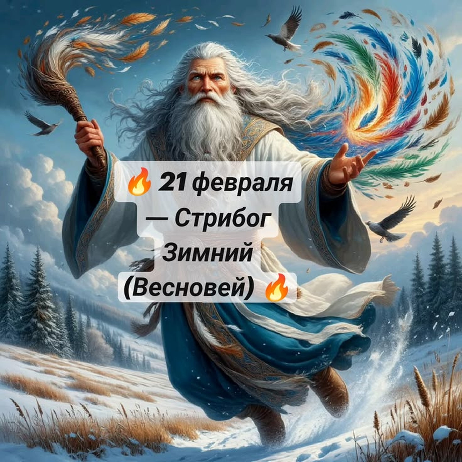 Стрибог — владыка ветра в славянской мифологии