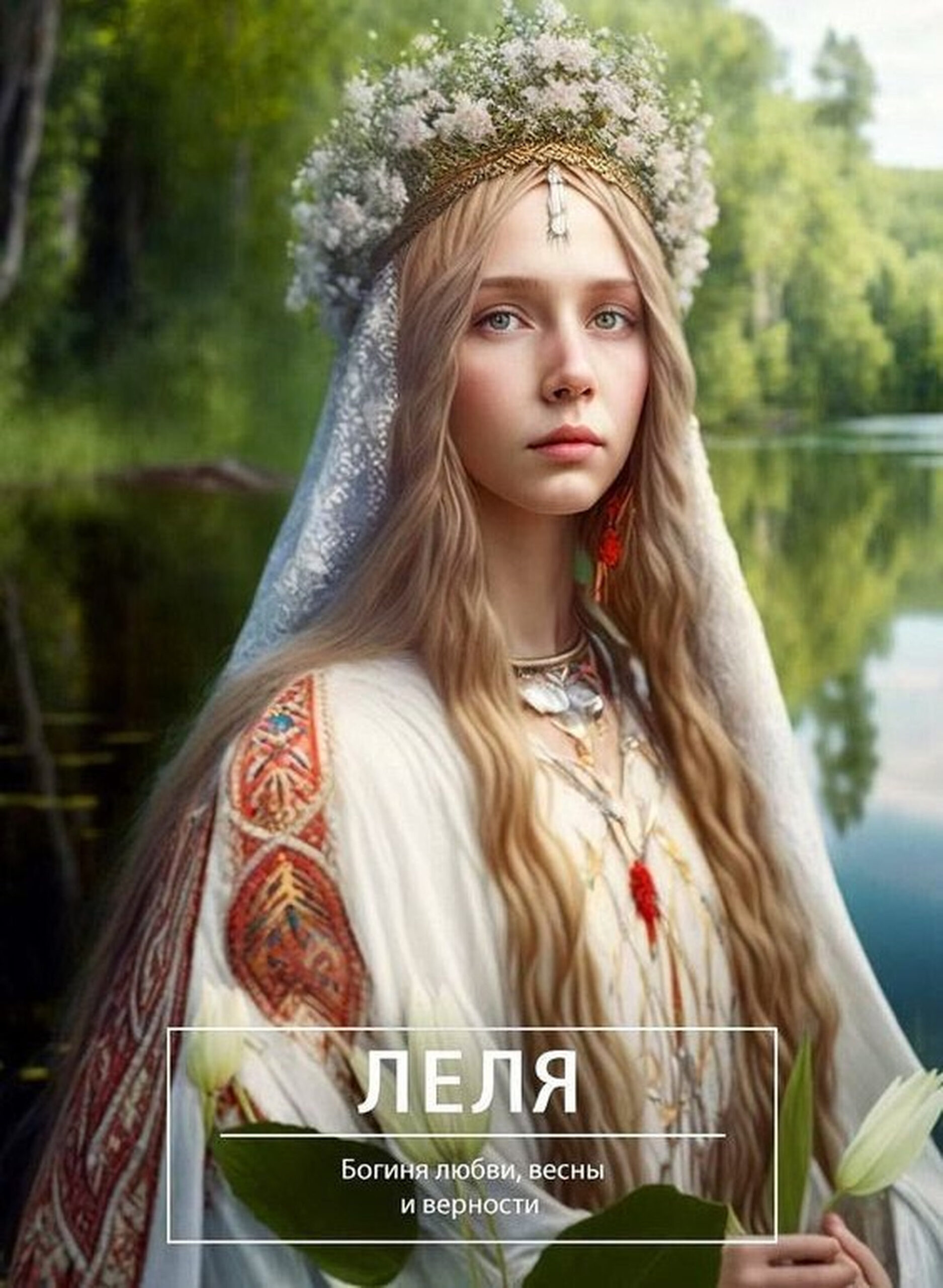 Леля — богиня весны и верности в славянской мифологии