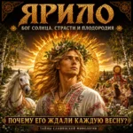 Ярило — славянский образ весны, солнца и плодородия с белым конём, цветочным венком и весенним хороводом