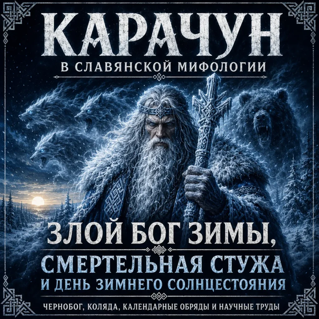 Карачун в славянской мифологии — зима, смертельный мороз и день зимнего солнцестояния