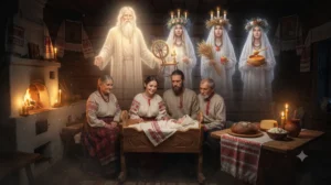 Род и Рожаницы у колыбели новорождённого в славянской мифологии