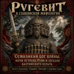 Ругевит — семиликий бог войны балтийских славян, деревянный идол с мечом и крепость острова Рюген