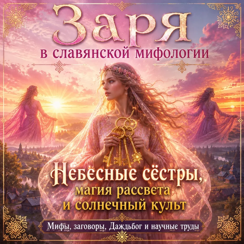 Заря в славянской мифологии — небесные сёстры, богини рассвета и солнечного света