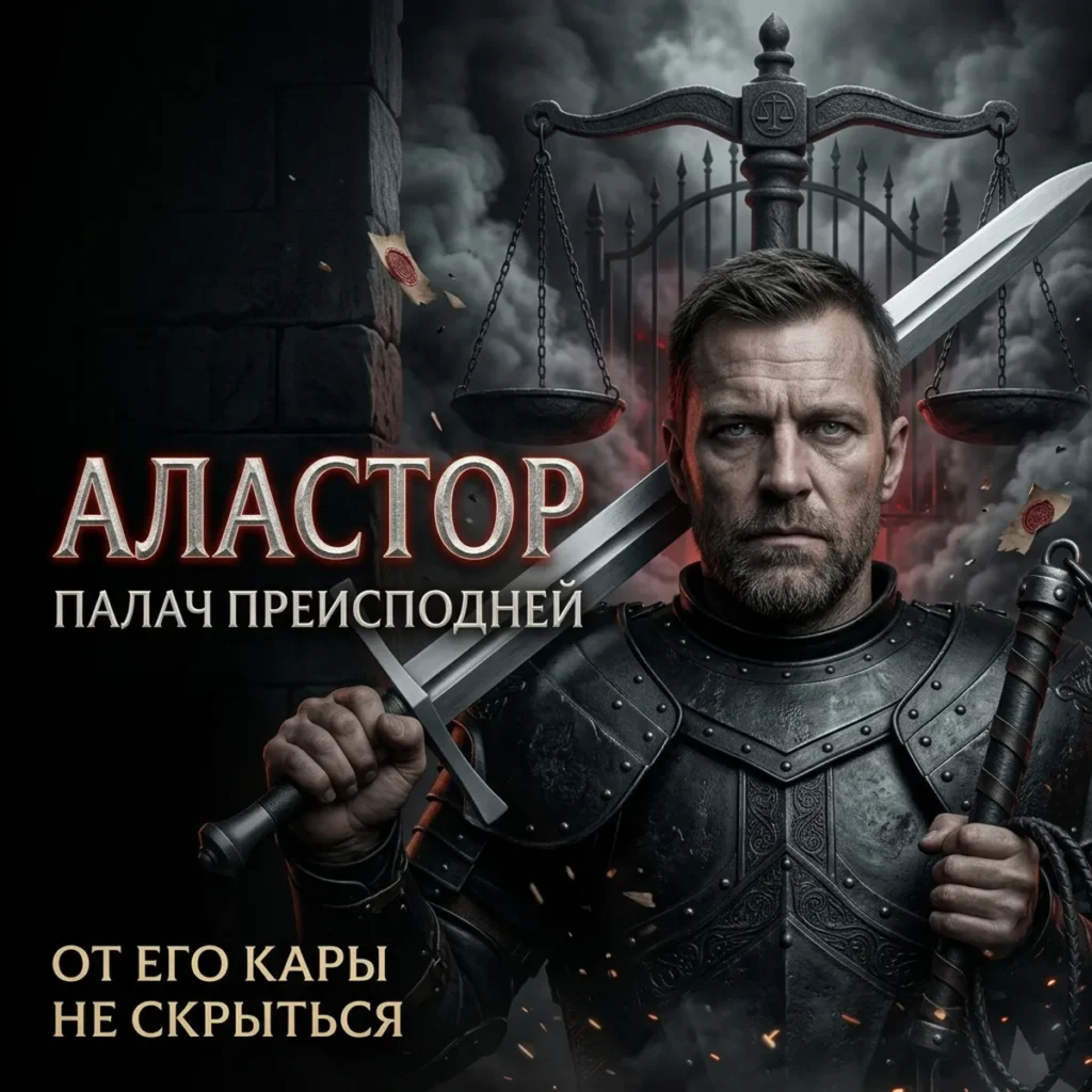 Аластор — палач преисподней с мечом, плетью и весами